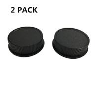 HomyWord 2 PACK Body Cap & Camera Rear Len Cover Set For Leica M42 thread Lens