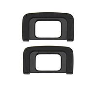 HomyWord 2 Pcs Black Eyecup Eyepiece Eye cup Viewfinder For Nikon D5600 D5500 D5400 D5300 D5200 D5100 D5000 D3400 D3300 D3200 D3100 D3000 Replaces Nikon DK-25