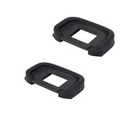 HomyWord 2 PCS Eyepiece/Eye cup Viewfinder For Canon EOS-1D X EOS-1Ds Mark III EOS-1D Mark IV EOS-1D Mark III EOS 5D Mark III 5D3 EOS 5D Mark IV 5DSR 5DS 7D Mark II 7D2 7D Replace Canon EG