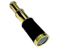 HOMYZ Nautical Brass Telescope Spyglass 6" Fuctional Rustic Vintage Home Decor Gift
