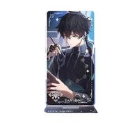 Hon Kai Acryl Stand Dr. Ratio & Luo Cha Figure Acrylic Stand Desktop Decoration Stars Rail Fans Collections (D)