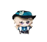 Hon Kai Chibi Figure Doll Pendant Cute Aventurine, Dr. Ratio Chibi Plush Pendant Keychain Backpack Decor Accessories (B)