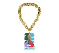 HONAV FIFA World Cup Atlanta Host City 17" Fan Chain - Durable FIFA Lanyard, Lightweight & Comfortable, Officially Licensed Design - Great Game Day & Supporting Your Country