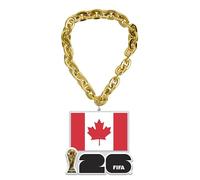 HONAV FIFA World Cup Canada Flag 17" Fan Chain - Durable FIFA Lanyard, Lightweight & Comfortable, Officially Licensed Design - Perfect for Badges, Keys & Everyday Use