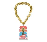 HONAV FIFA World Cup Los Angeles Host City 17" Fan Chain - Durable FIFA Lanyard, Lightweight & Comfortable, Officially Licensed Design - Great Game Day & Supporting Your Country
