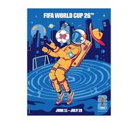 HONAV FIFA World Cup Tournament Houston Magnet - Officially Licensed FIFA World Cup Magnet - Vibrant Host City Design - Durable Strong Hold - Perfect for Fridges, Lockers & Collectors