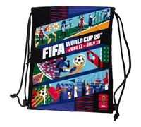 HONAV Kansas City FIFA World Cup 2026 Drawstring Backsack - Lightweight Backpack with Zippered Front Pocket and Official Logo - Great for Travel or Everyday Use