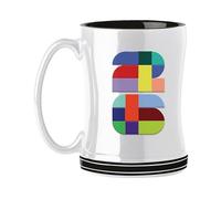 HONAV Soccer FIFA World Cup 2026 14oz Sculpted Relief Mug - Bold Ceramic Coffee Cup with Raised Design - Great Gift for Soccer Fans & Collectors