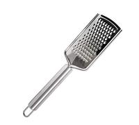 Honbay 1PCS Stainless Steel Cheese Grater Lemon Zester with Handle for Vegetables Lemon Cheese Chocolate