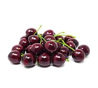 Honbay 30PCS Lifelike Artificial Cherries Fake Fruit Model Props Home Kitchen Party Decoration Desk Ornament