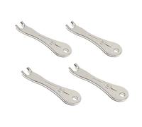 Honbay 4PCS Metal Guitar Bridge Pins Pullers String Peg Extractors Removal Tools for Acoustic Guitar