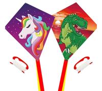 HONBO Diamond Kite for Kids Easy to Fly