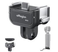 Honbobo Base Mount for DJI Osmo Pocket 4/3, Dual-Port Quick-Release Mount Adjustable Adapter Base Camera Accessories for DJI Osmo Pocket 4/3 (Dual-Port Quick-Release Mount (Charging Model))