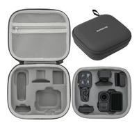 Honbobo Carrying Case Bag for DJI Osmo Nano, Protective Case PU Travel Bag Accessories for DJI Osmo Nano Combo (Black)