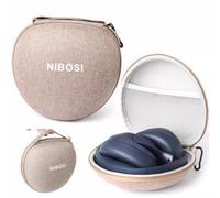 Honbobo Case for JBL Tune 780NC 770NC 760NC, JBL Live 770NC, Beats Studio 3/Solo 4, QCY H3 Pro, Headphone Hard Case, Carry Case with hook for Foldable Bluetooth Headphones, 18 * 17 * 8.3CM (Brown)