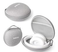 Honbobo Case for JBL Tune 780NC 770NC 760NC, JBL Live 770NC, Beats Studio 3/Solo 4, QCY H3 Pro, Headphone Hard Case, Carry Case with hook for Foldable Bluetooth Headphones, 18 * 17 * 8.3CM (Gray)