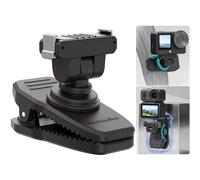 Honbobo Clip Mount for DJI Osmo Nano/DJI Omso Action 6, Dual-Direction Magnetic Quick-Release Backpack Clip, 360° Rotation & 180° Flip, Multifunctional Vlog Shooting Mount for Backpack/Car/Motor