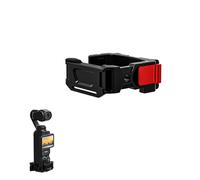 Honbobo Expansion Frame for DJI Osmo Pocket 4, Quick-Release Adapter Mount Accessories for DJI Osmo Pocket 4, Aluminum Cage with 1/4” Thread/GoproAdapter/Cold Shoe/Osmo Action Mount for Car/Mic/Tripod