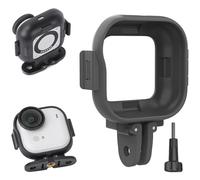 Honbobo Frame Cage Plastic for Insta360 GO Ultra Vertical-Horizontal Mount Adapter Action Mount Expansion Bracket Accessories for Tripod/Selfie Stick/Bicycle Backpack Clip etc