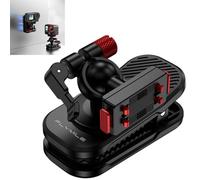Honbobo Magnetic Mount Backpack Clip for DJI Osmo Nano/Action 6/DJI Osmo Action 3/4/5Pro/Insta360 Ace Pro/2/X5, 360° Mount Hat Camera Clip Backpack Strap Mount Holder (for Ace/Ace Pro/2/X5)