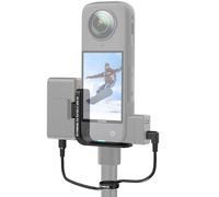 Honbobo Mic Cold Shoe Mount Accessories for Insta360 X5, Invisible Microphone Extension Adapter Holder for DJI Mic 2/DJI Mic Mini/Rode Wireless (for Mic 2)