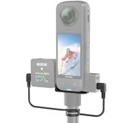Honbobo Mic Cold Shoe Mount Accessories for Insta360 X5, Invisible Microphone Extension Adapter Holder for DJI Mic 2/DJI Mic Mini/Rode Wireless (for Rode Wireless)