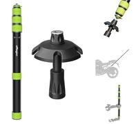 Honbobo Selfie Stick for GoPro/DJI/Insta360/SJCAM/AKAS/YI Motorcycle Camera Bracket Trekking Pole Motorbike Selfie Stick Extension Rod Mount Camera Accessories for DJI Osmo Pocket 4P/Insta360 X6