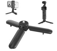 Honbobo Selfie Stick Tripod for Insta360/DJI/GoPro, Mini tripod Quick Release Selfie stick mount Accessories for Insta360/DJI/GoPro (Black)