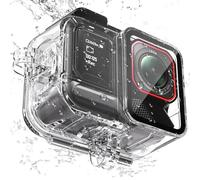 Honbobo Waterproof Case for Insta360 Ace Pro 2, 45M Dive Case Non-unload Microphone Cover, Underwater Housing Case Horizontal-Vertical Protective Case Accessories for Insta360 Ace Pro 2