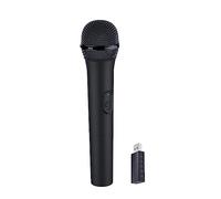 HONCAM USB Wireless Microphones UHF Metal Handheld Dynamic Mic with USB Receiver for PC Computer, Laptop,Gaming, Singing Practice, Compatible with Xbox Series X/S, PS5, Switch OLED, NS Switch, Wii
