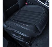 HONCENMAX Car Seat Cover Cushion, Auto Bottom Front Driver & Passenger Seat Protector Pad with Leg Support Pillow /3D Edge Wrapping, Fit Most Sedan, Vehicles, SUV, or Van - 2PCS