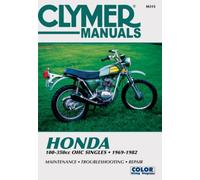 Honda 100-350cc OHC Singles Motorcycle (1969-1982) Service Repair Manual