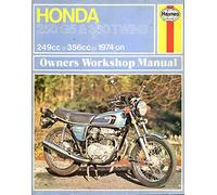 Honda 250G5 & 360 Twins (including CJ250T & CJ360T models) from 1974 onwards. Haynes Owners Workshop Manual.