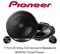 Honda Accord 08-12 Pioneer 17cm 2Way Component Speakers Front Door Speakers 600W