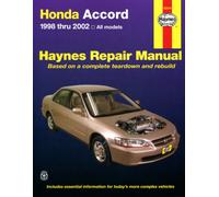 Honda Accord (1998-2002) Haynes Repair Manual (USA)