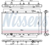 NISSENS 681373 Engine radiator