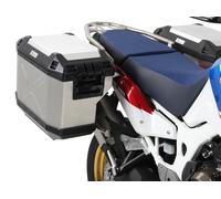 HEPCO & BECKER Case carrier Cutout incl. Xplorer case Africa Twin Adventure Sports from 2018, case silver, silver