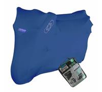 HONDA C50 Oxford Protex Stretch Motorcycle Breathable Dust Cover Motorbike Blue