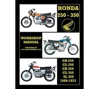 Honda Cb250, Cl250, Cb350, Cl350 & SL 350 1968 to 1973 Workshop Manual