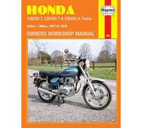 Honda CB250T, CB400T & CB400A Twins: 249cc 395cc 1977 to 1979 (Haynes owners workshop manuals for motorcycles)