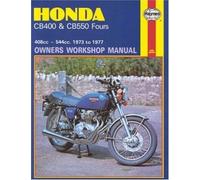 Honda CB400 and CB 550 Fours Owners Workshop Manual, No. M262: '73 Thru '77 by John Haynes (Jun 29 1995)