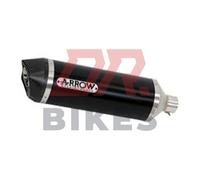 Honda CBR 500 R 2019-2020 Arrow Race-Tech aluminium Dark silencer with carby end