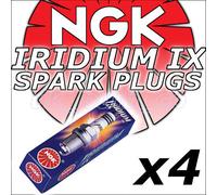 Honda CBR CBR600F CBR600 1989-1990 FL FK NGK Iridium Spark Plugs DPR9EiX-9 x 4