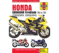 Honda CBR900RR FireBlade 2000 - 2003: CBR929RR, CBR954RR (Haynes Service and Repair Manual)