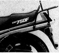 Honda CBX750F Luggage / Top Box Rack - Black BY HEPCO AND BECKER (1984-1986)