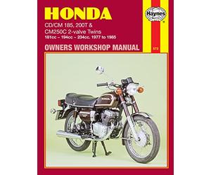 Honda Cd/cm185, 200t & Cm250c 2-valve Twins: 181cc, 194cc, 234cc 1977 to 1985