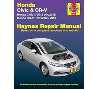 Honda Civic & CR-V: Honda Civic 2012 Thru 2015 & Cr-v 2012 Thru 2016