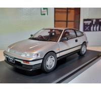 Honda Civic CR-X 1988 1:24 CRX Silver Scale Model Detailed Diecast Car Ballade