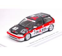 Honda Civic Ef3 #3 4th Suzuka Gp 3 1989 #Hattori / T.Tsutsumi 1:43 Model