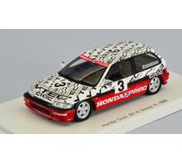 Honda Civic Ef9 #3 Suzuka Circuit Test 1990 Satoru Nakajima 1:43 Model